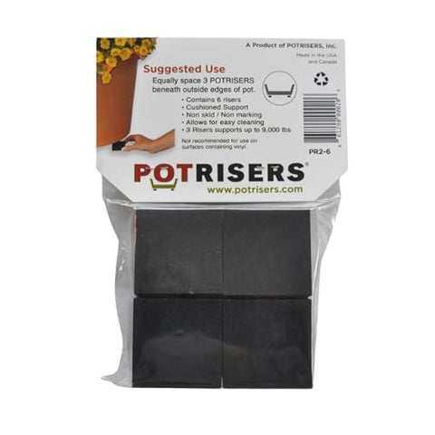 POTRISERS large pot stability supports heavy planters with reliable footing.