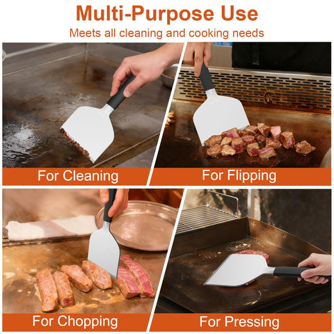 POTWIY hanging holes allow convenient storage on your grill.