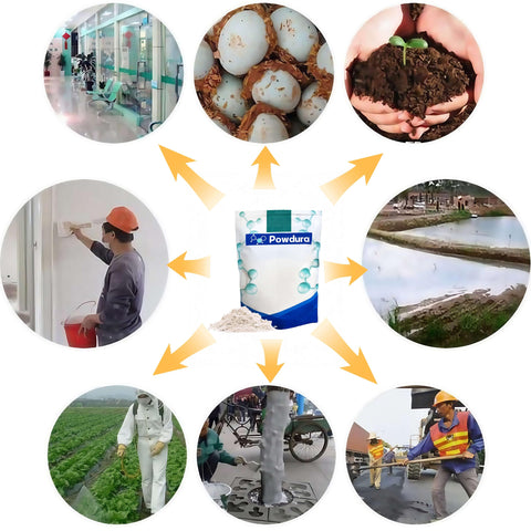 Powdura Calcium Hydroxide water treatment scene showing pH adjustment benefits