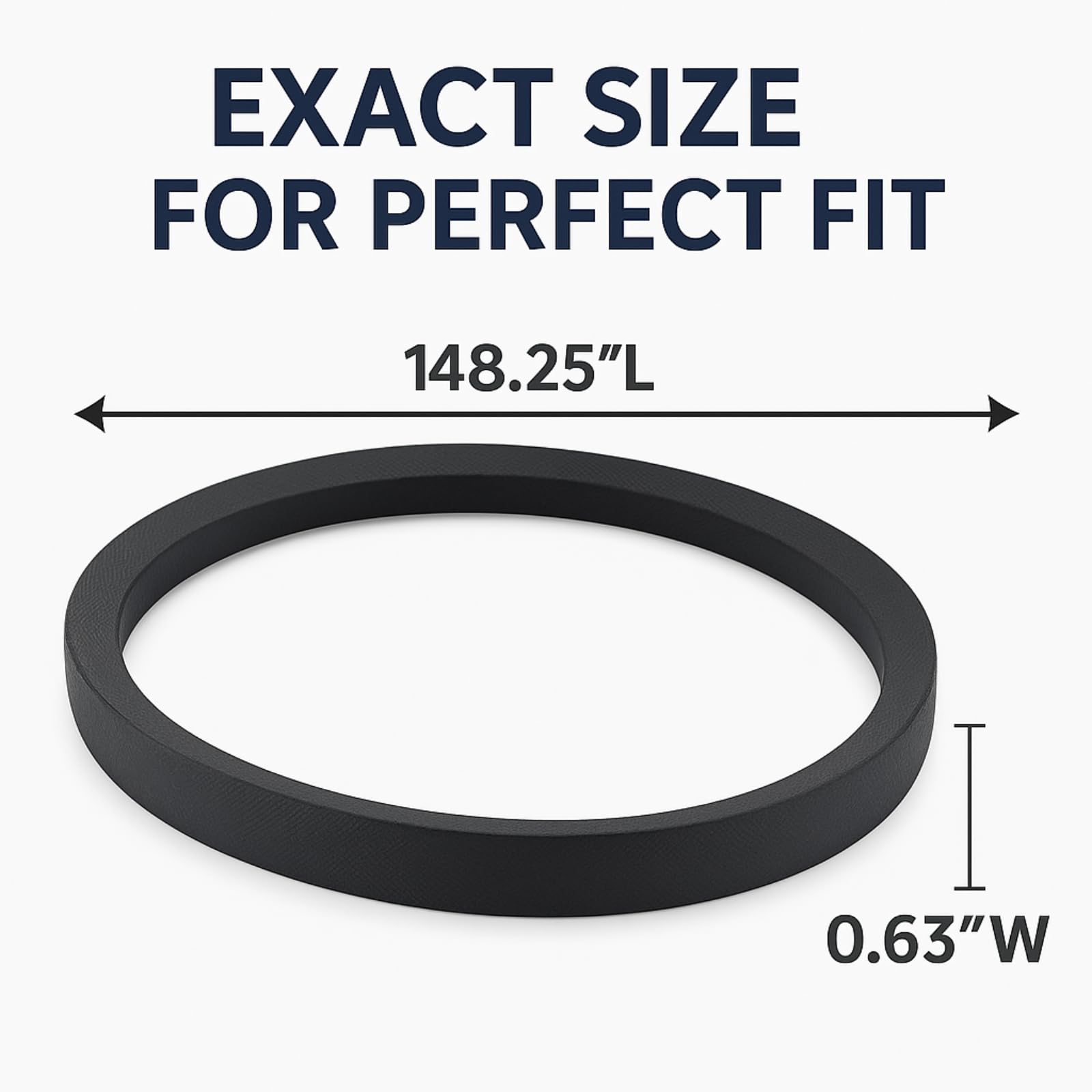 Poweka 54-inch deck belt compatible with Cub Cadet and MTD zero-turn mowers