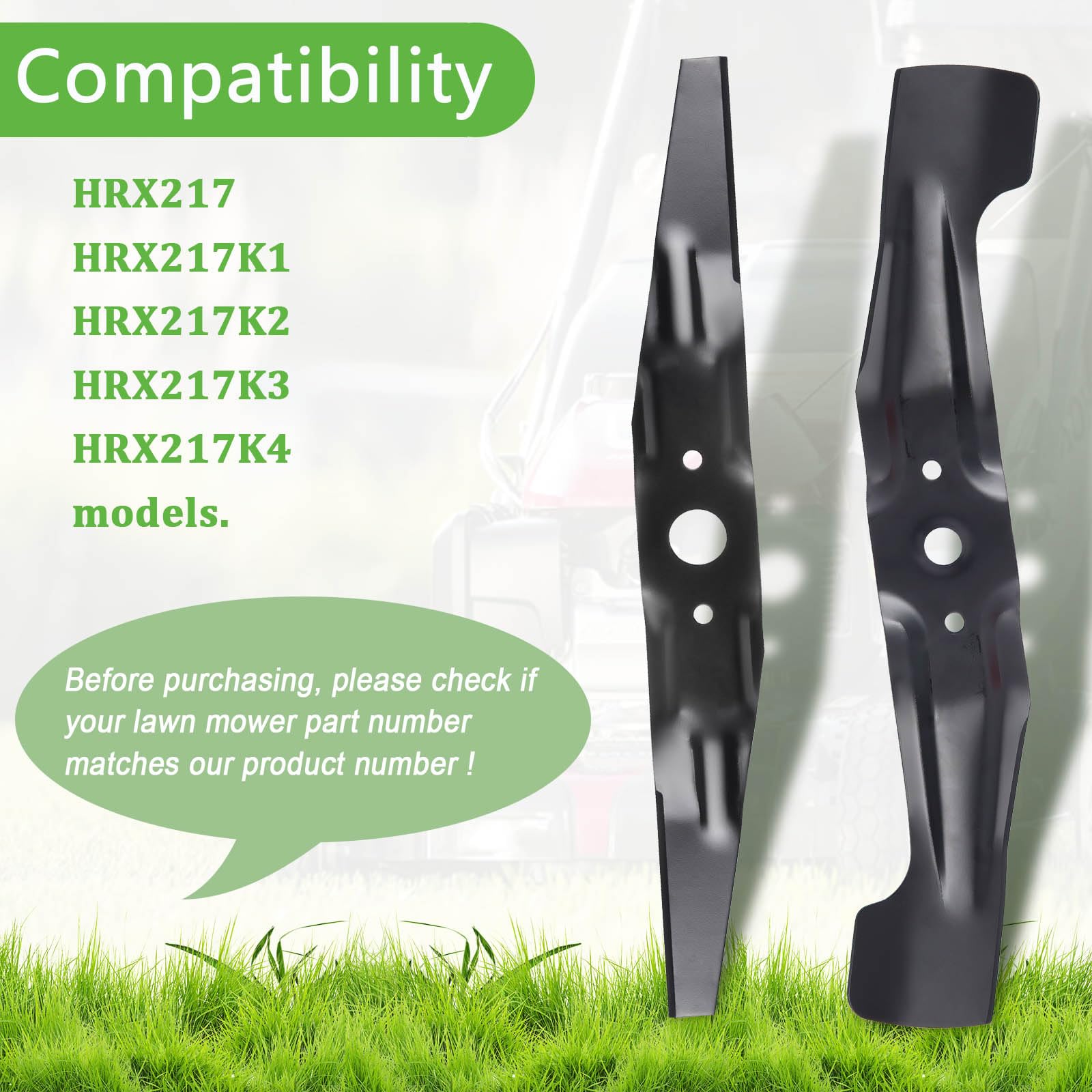 Poweka 72511-VH7-000 lower blade for HRX217