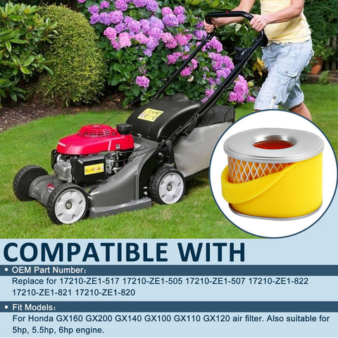 Poweka easy-install air filter demonstrating quick, tool-free replacement.