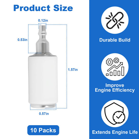 Poweka fuel filter close-up highlights durable media for clean fuel flow.