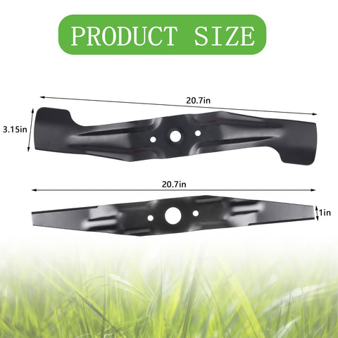 Poweka 21-inch MicroCut blades ready for installation