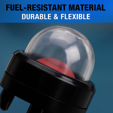 Poweka Poulan Pro-compatible primer bulb improves fuel delivery and start reliability