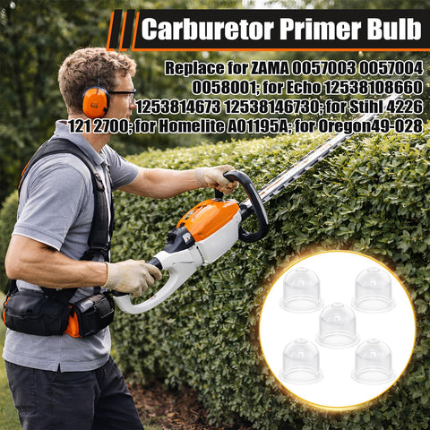 Poweka primer bulb pack with Echo 12538108660, ready for fast priming.