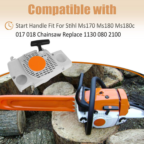 Poweka compatible pull-start housing for easy Stihl maintenance.