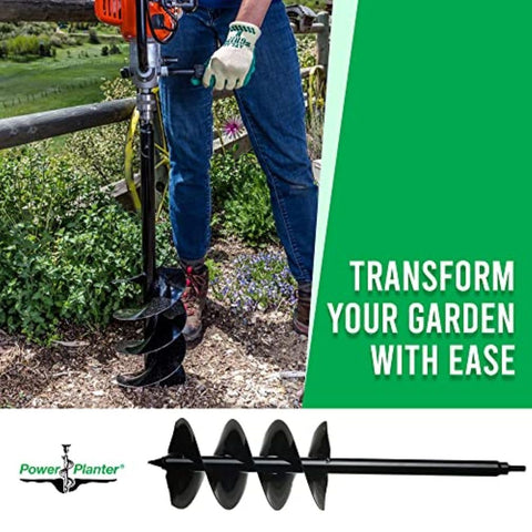 Power Planter auger extension drill attachment