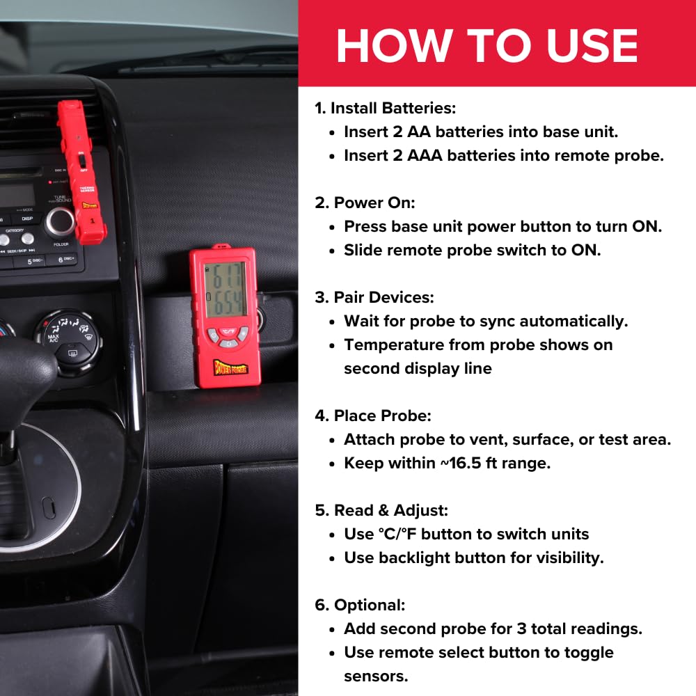 Power Probe TEMPKIT compact design supports quick setup on crowded benches.