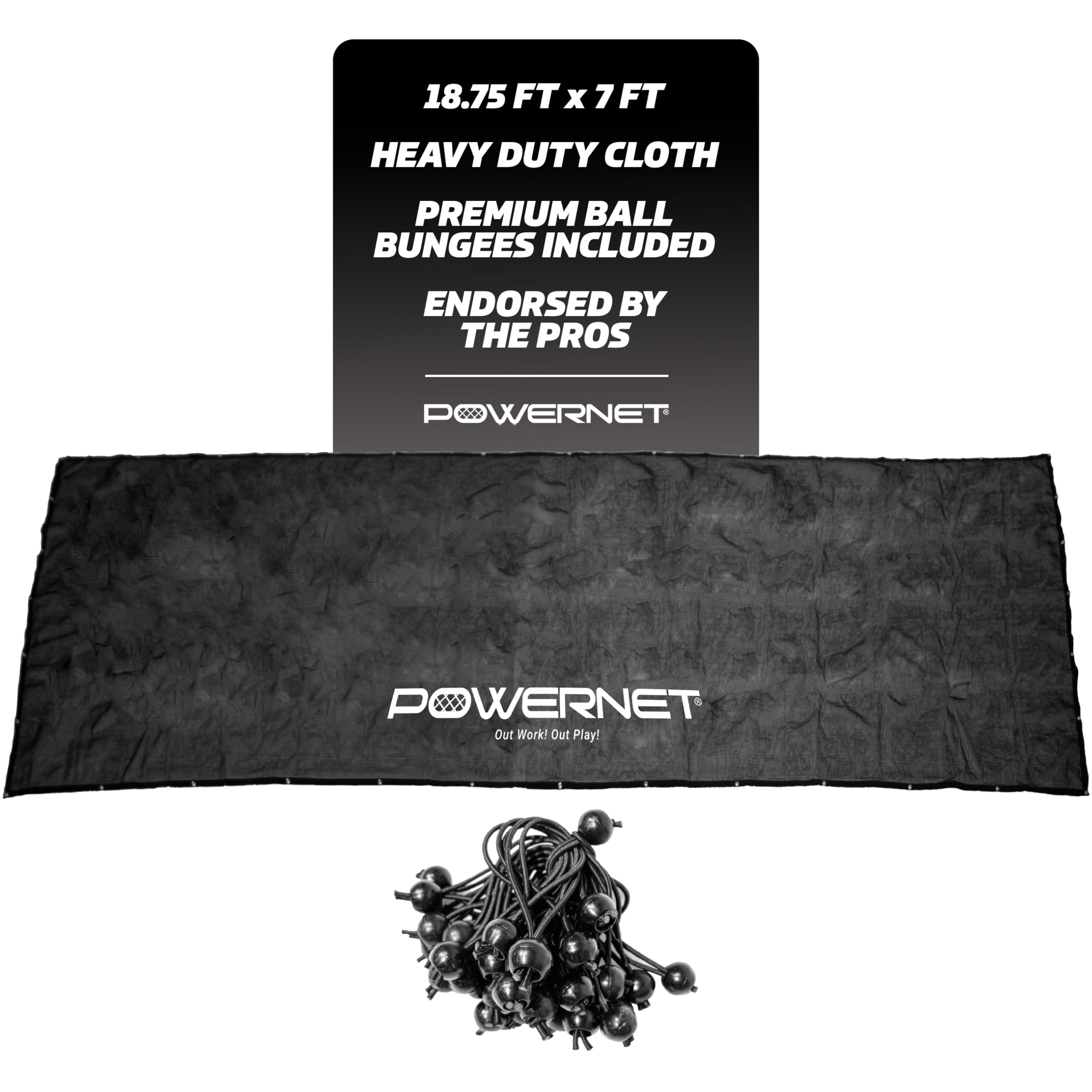 PowerNet dugout shade cover attached to fence reduces sun exposure
