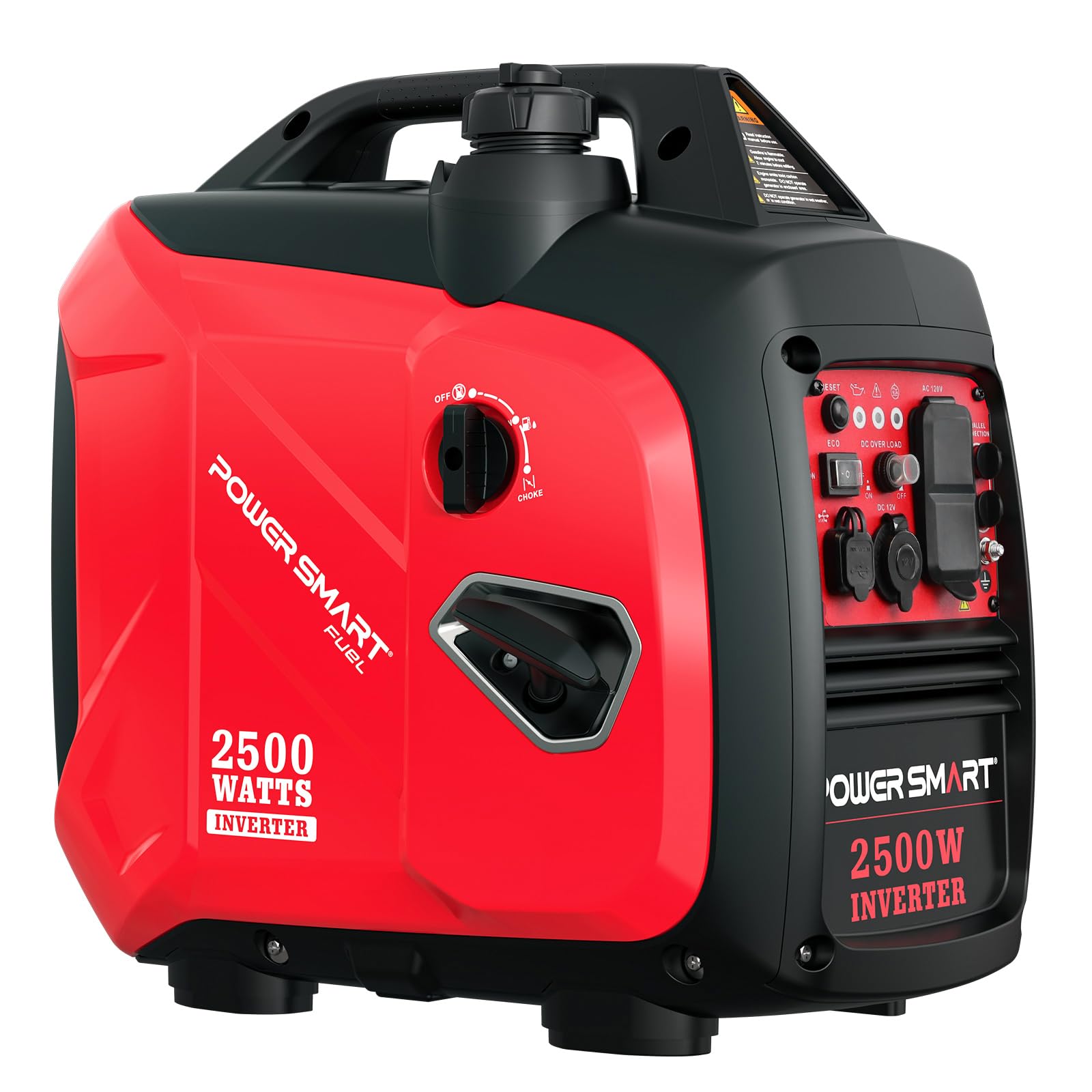 PowerSmart HB5020 front view shows a compact, portable generator for camping and outages.