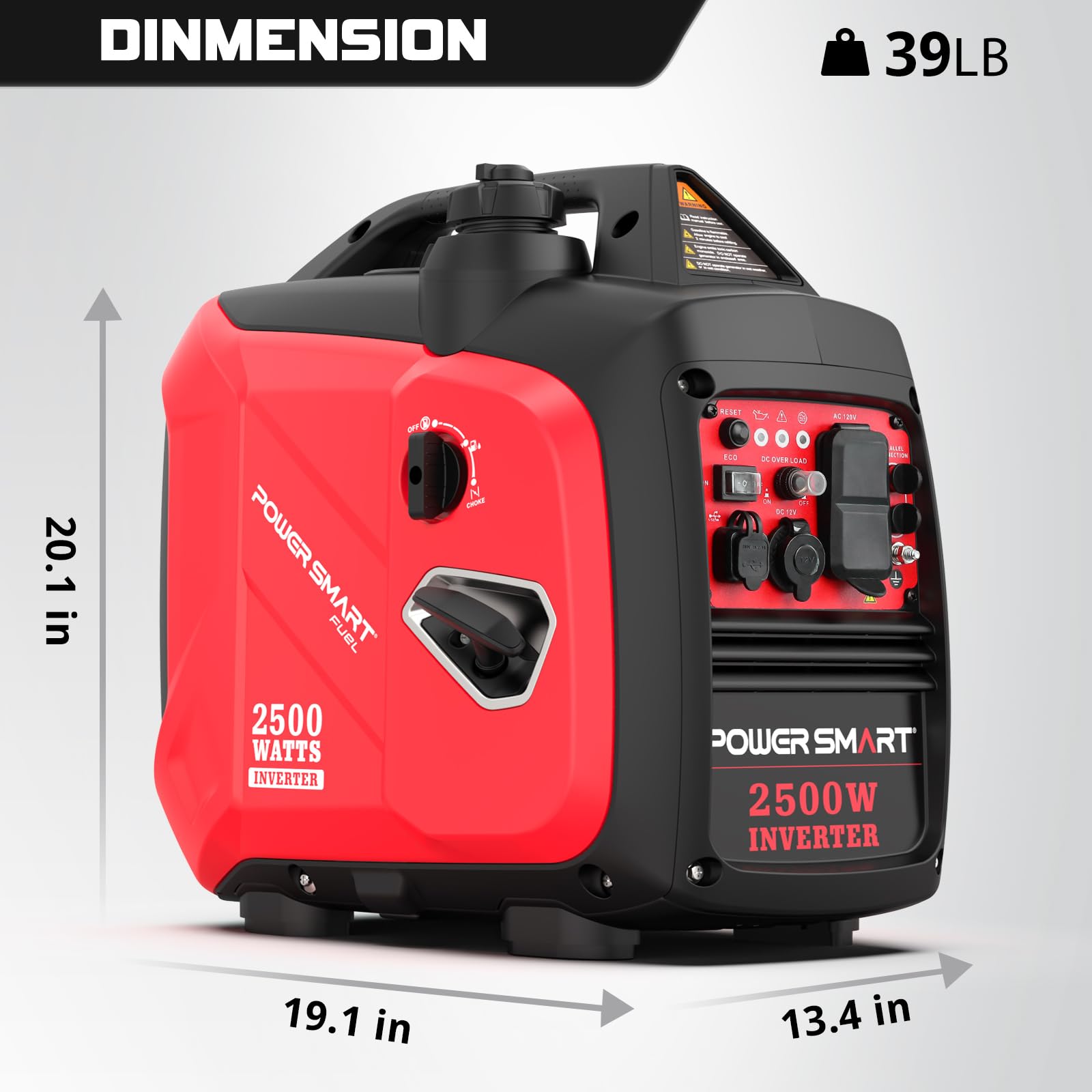 PowerSmart HB5020 in-use camping setup powering lights and devices outdoors.