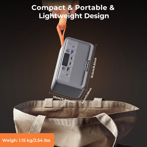 PowerUrus included accessories and manuals for quick setup