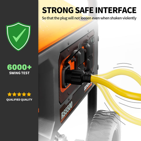 POWGRN IP65 rated outdoor generator cable ready for conditions