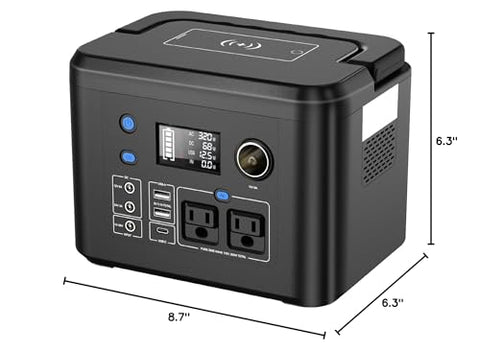 Powkey R350 durable outdoor power for travel and emergencies