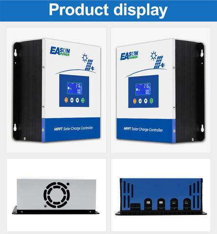 Powland MPPT efficiency tracking graphic illustrates high energy capture potential.