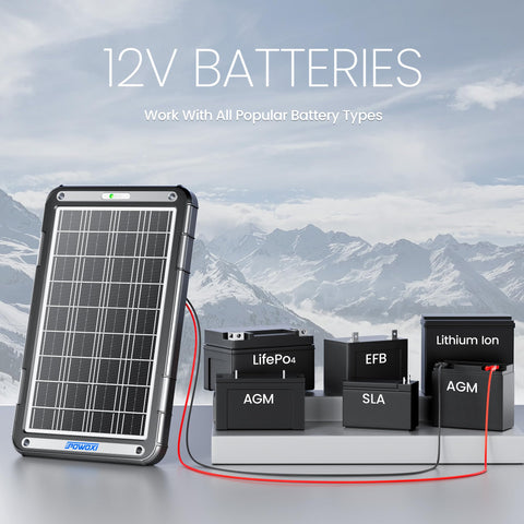 POWOXI battery protection prevents overcharging and extends life