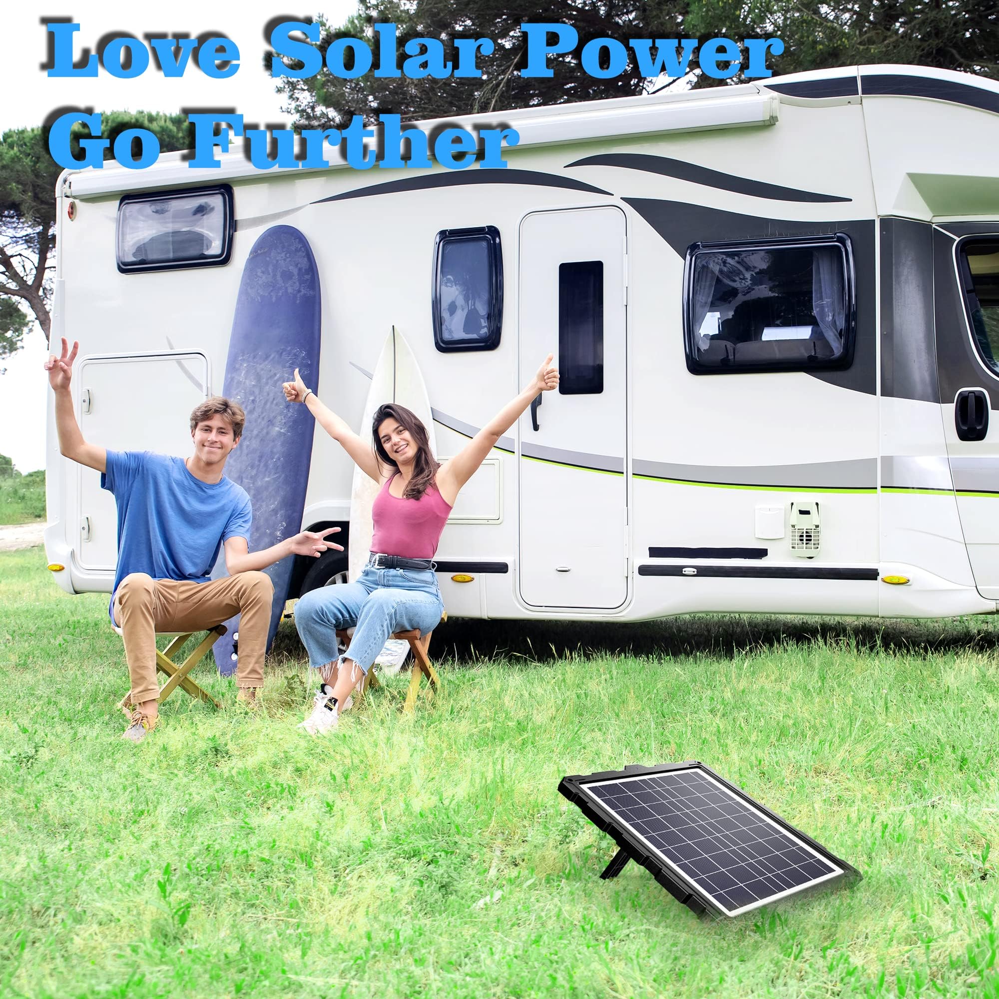 POWOXI compact portable design fits cars, boats, and RVs