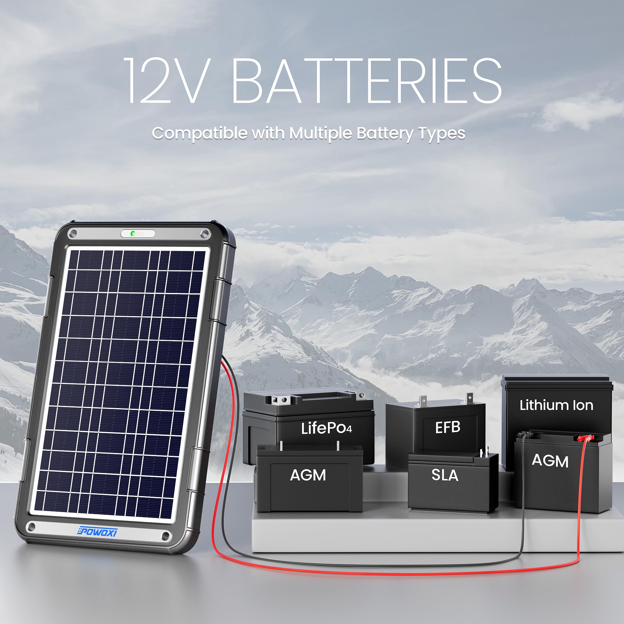 POWOXI easy-installation kit helps you set up quickly.