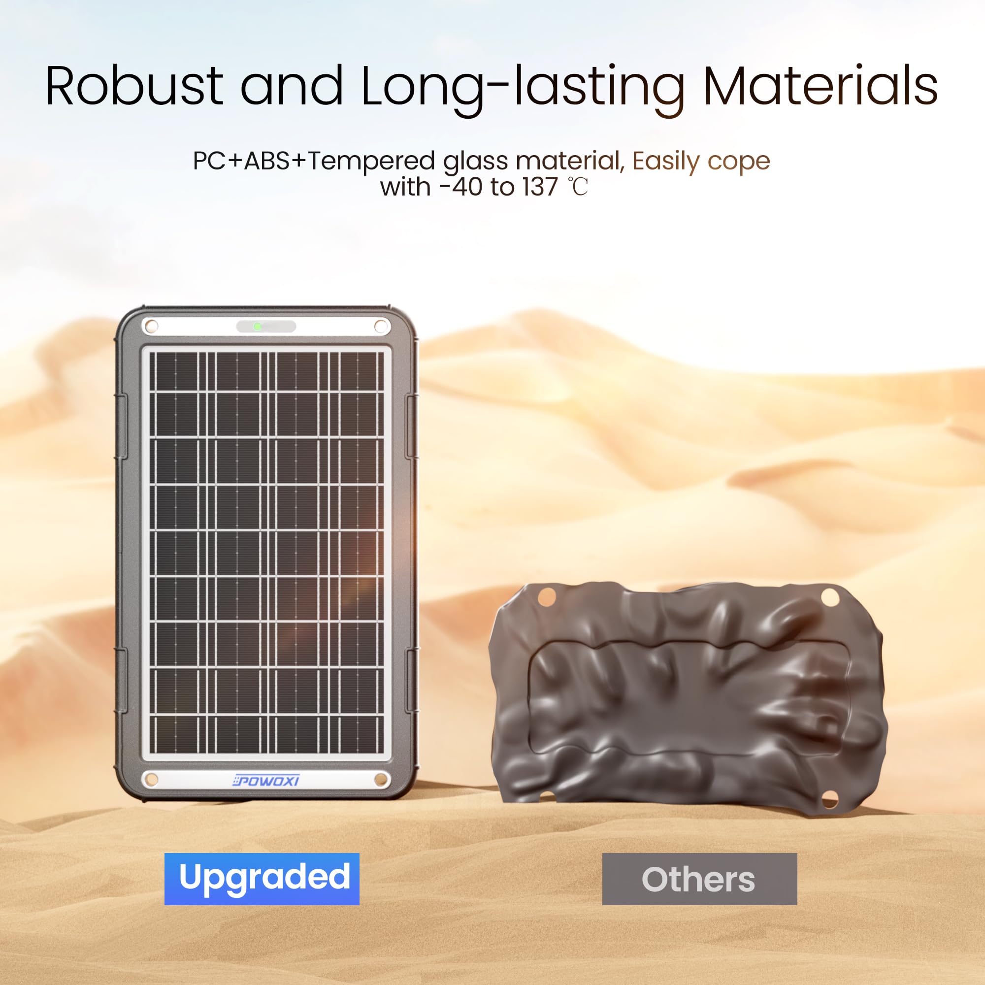 POWOXI included fabric storage bag for portable setup