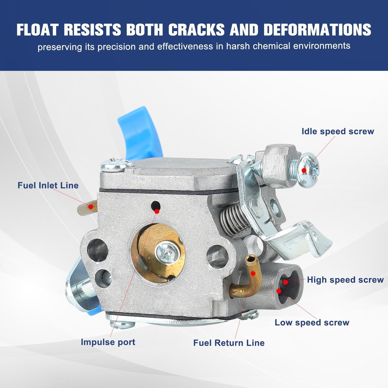 Powtol 125B gasket set shown for durable seals and leak prevention.