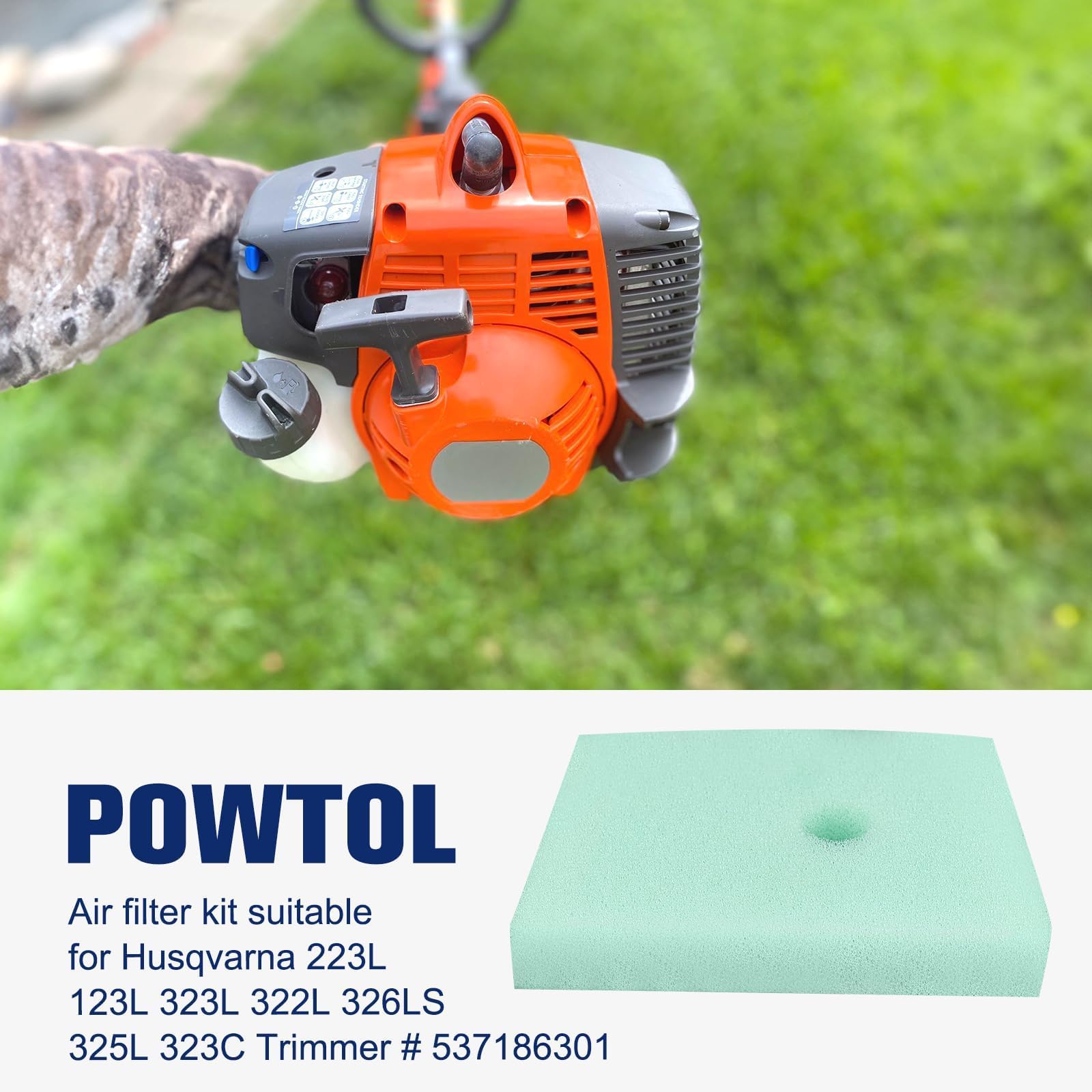 Powtol 223L yellow fuel line for reliable fuel delivery