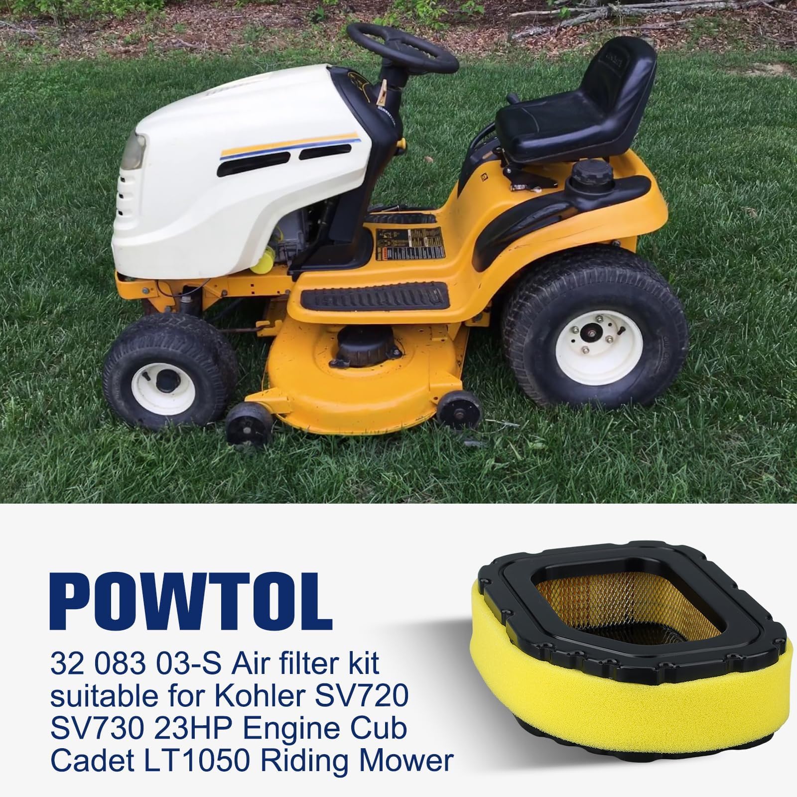Powtol 52-050-02-S oil filter supports smoother engine operation.