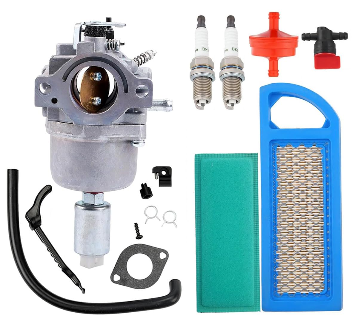 Powtol 594593 carburetor kit package for BS 17.5hp engines, all-in-one replacement.