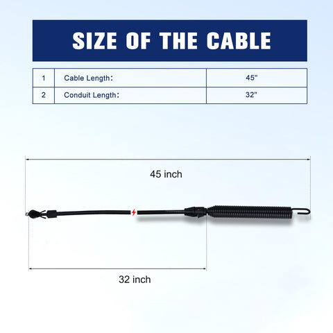 Powtol cable with 32-inch conduit designed for easy routing and durability.