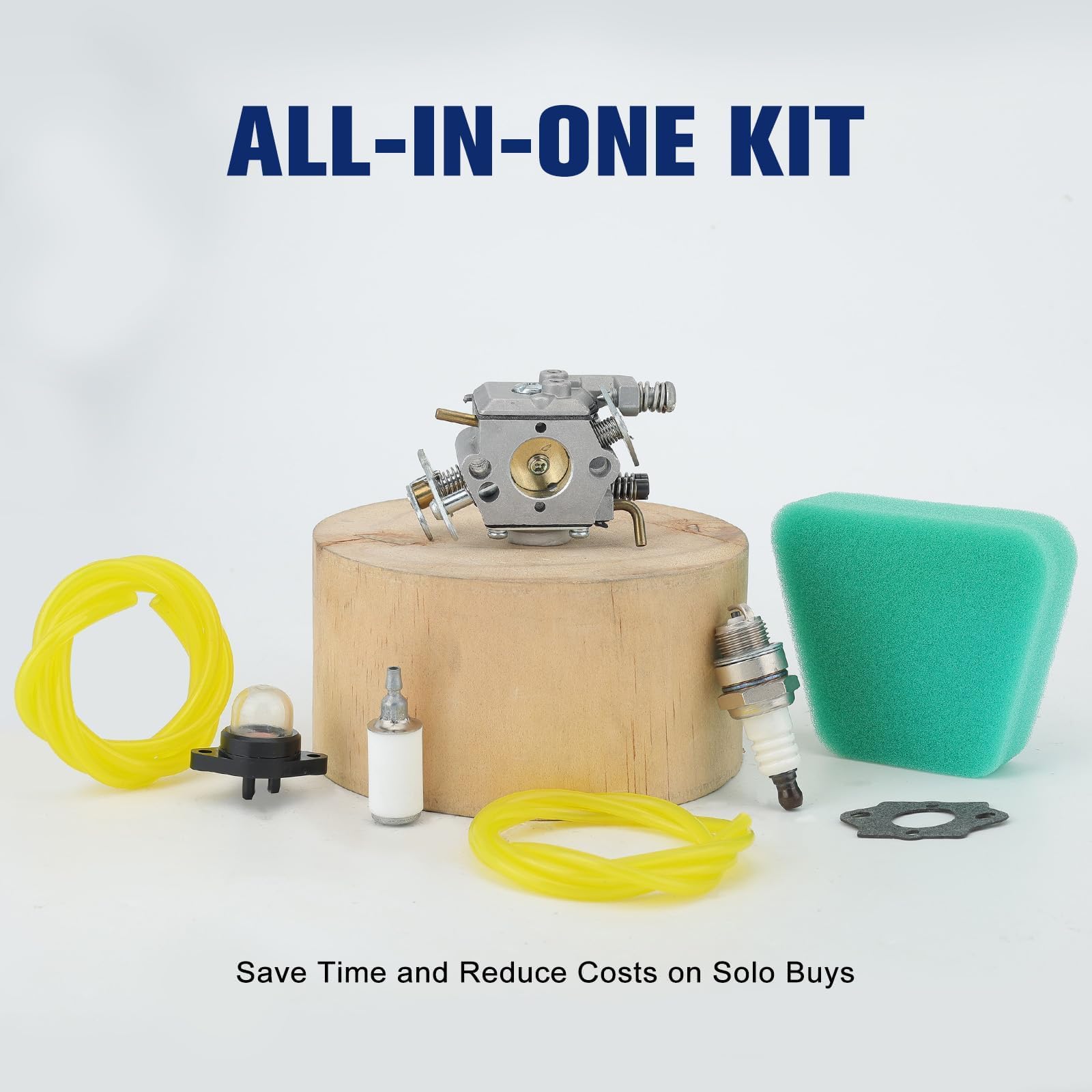 Powtol carburetor with air filter and primer pump included