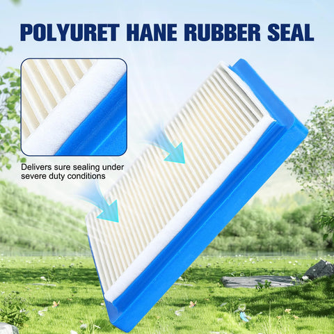 Powtol air filter packaging protects filters during storage and transport.