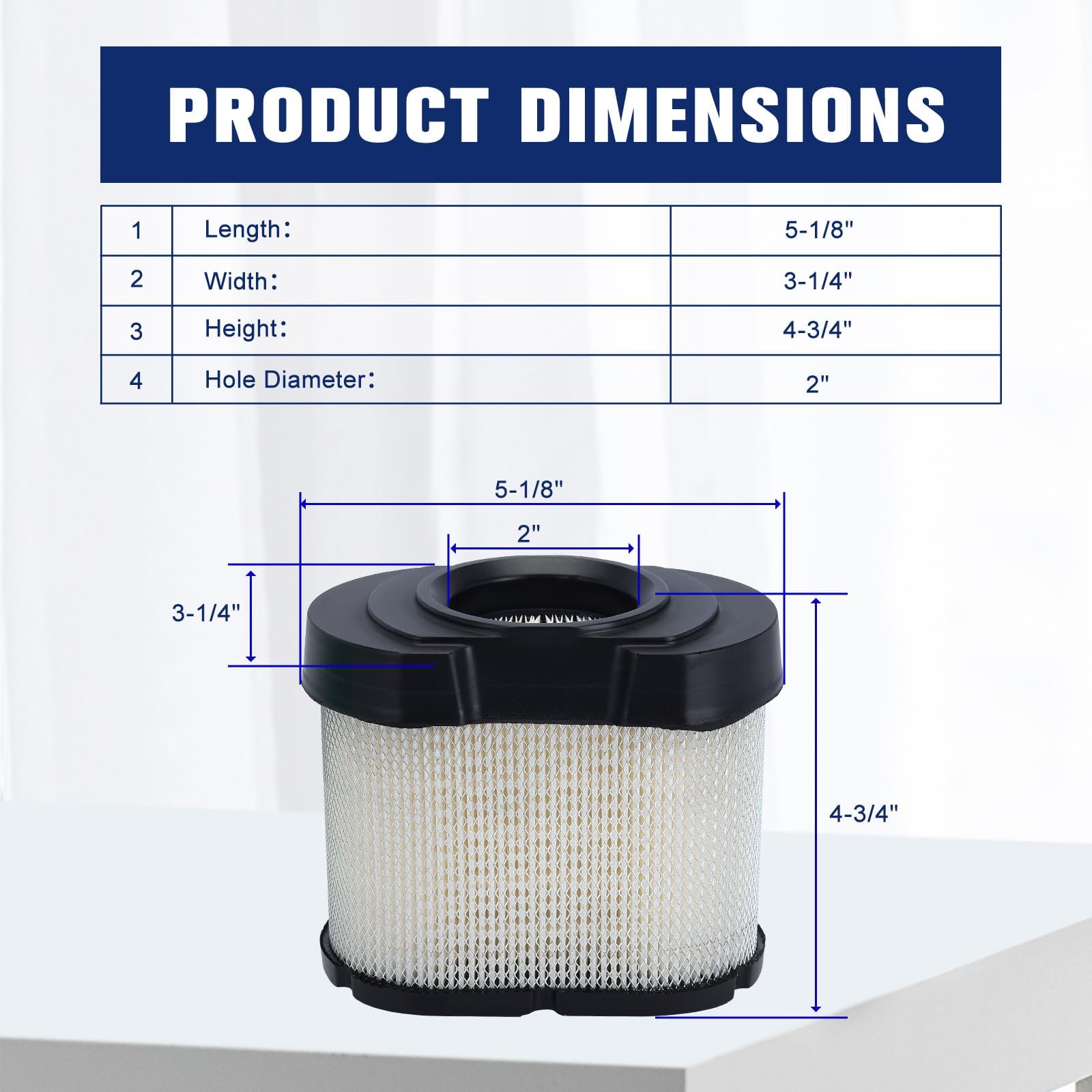 Powtol fuel filter replacement maintains clean fuel flow in compatible tractors.