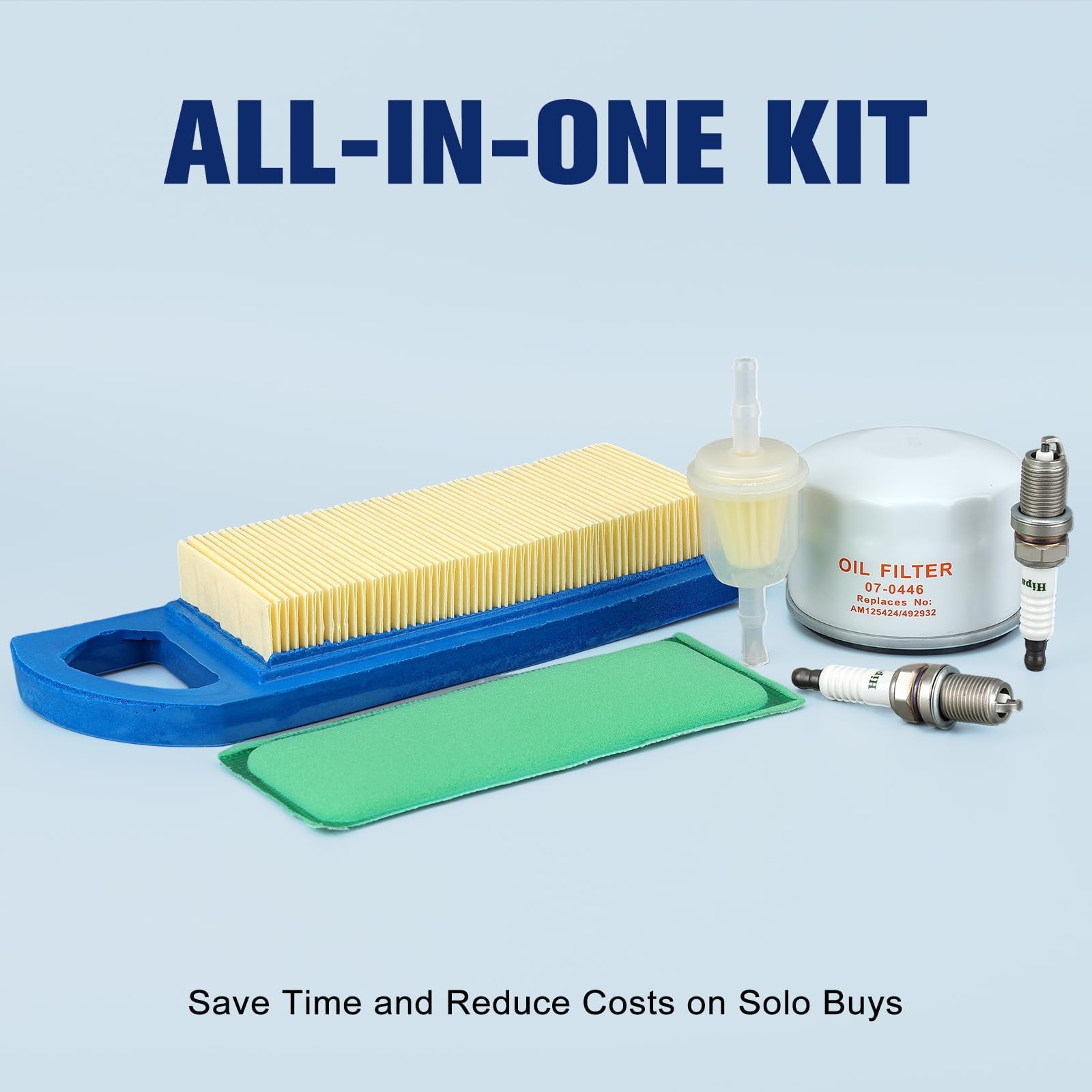 Powtol GY20573 air filter kit for John Deere LA110 seals tightly for engine protection