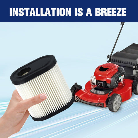 Powtol-in-use on a Toro mower shows a ready-to-install kit.