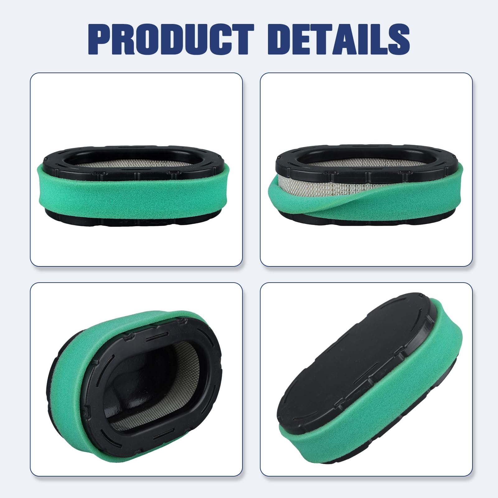 Powtol oil filter compatible with Cub Cadet XT1 models.