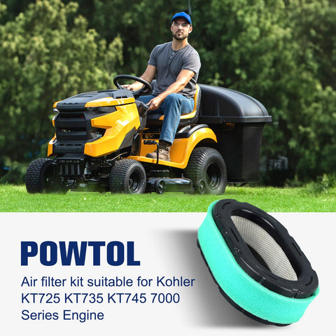 Powtol KH-32-883-09-S1 pre-cleaner shields the filter from debris.