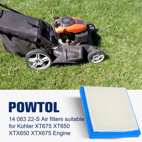 Powtol Kohler XT650 compatibility confirms a precise fit.
