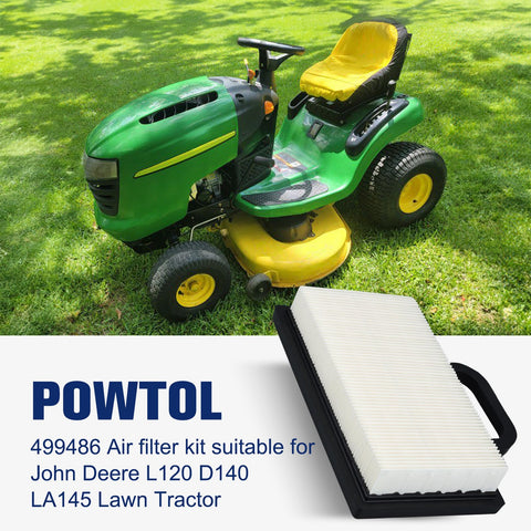 Powtol Mckin air filter component for D140 and D130 promotes cleaner engine intake.