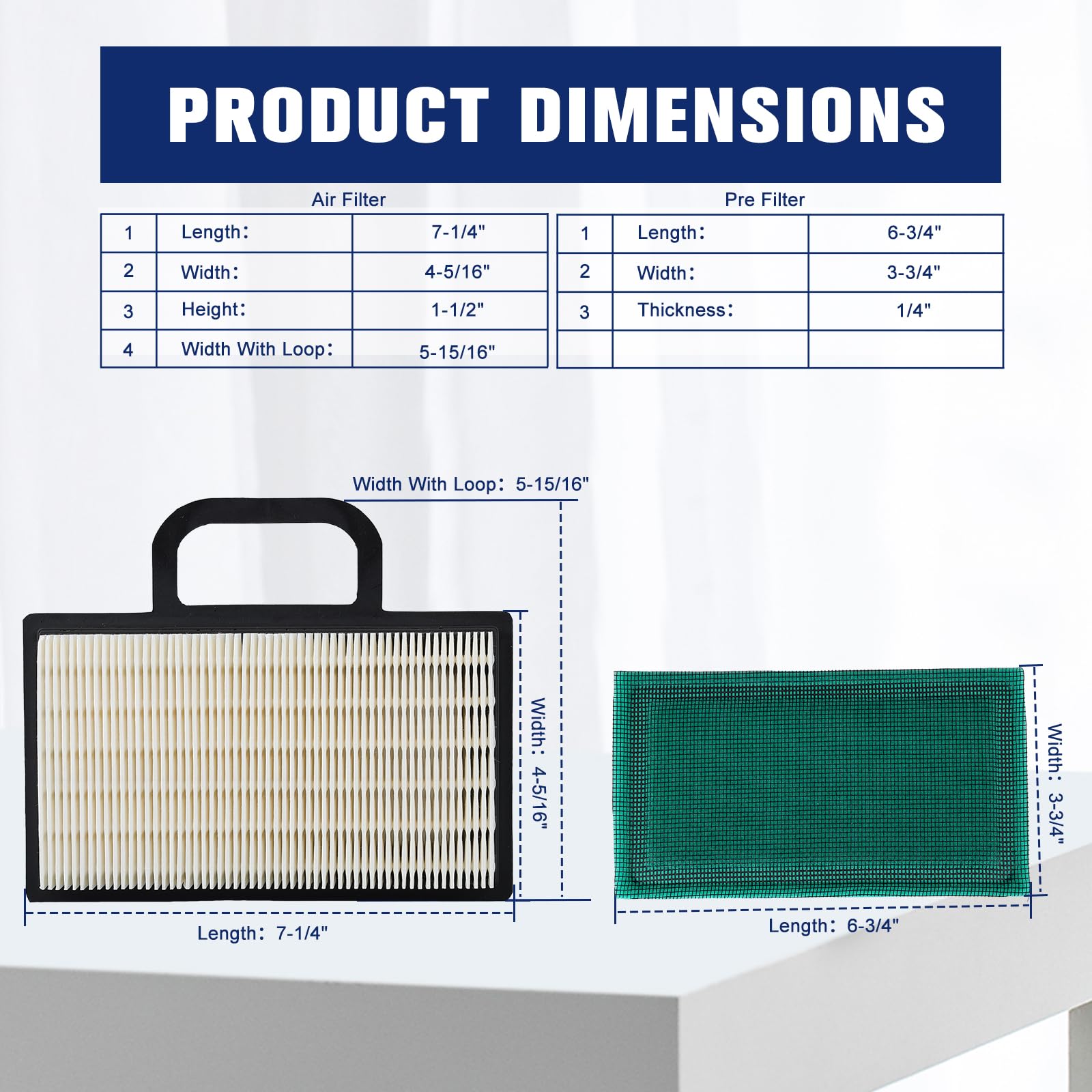 Powtol oil filter for John Deere supports clean oil circulation