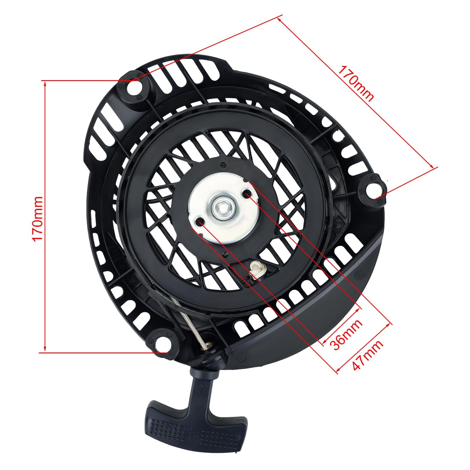 Powtol package includes one recoil starter for quick replacement.
