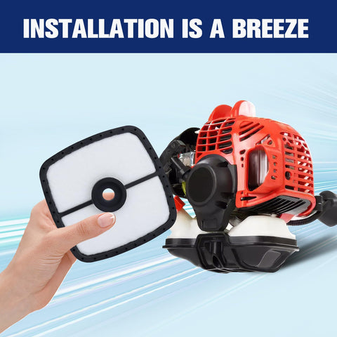 Powtol SRM 225 air filter pack of 5 for convenient replacements.