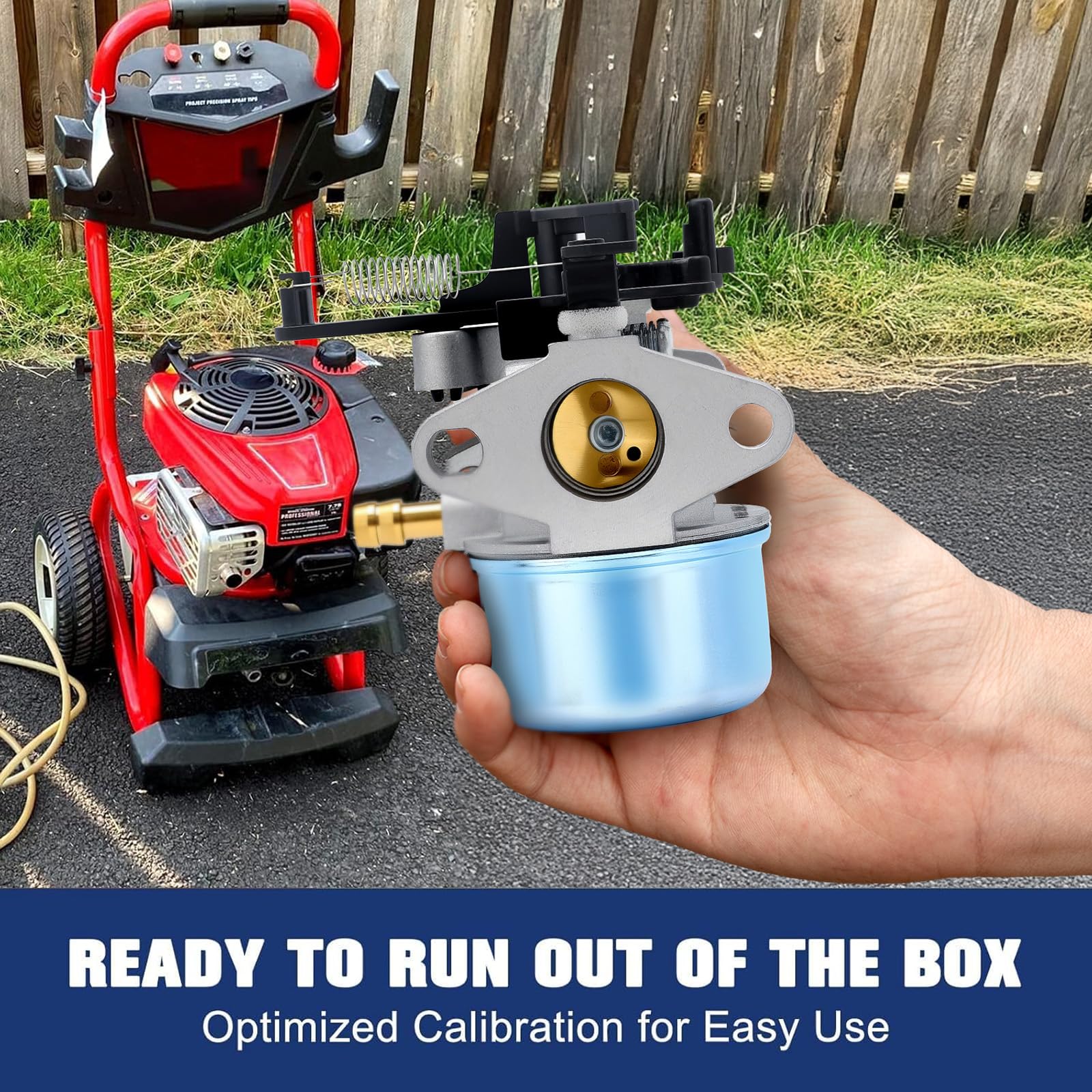 Powtol Troy-Bilt 3000psi carburetor fits multiple models for versatile maintenance