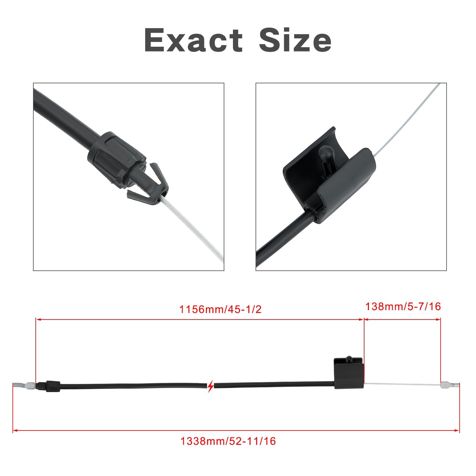 Powtol z-bend ends ensure secure connections in tight spaces.