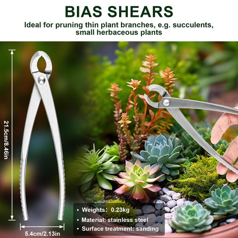 ppkbbeb bonsai leaf bud shear for precise trimming of new growth