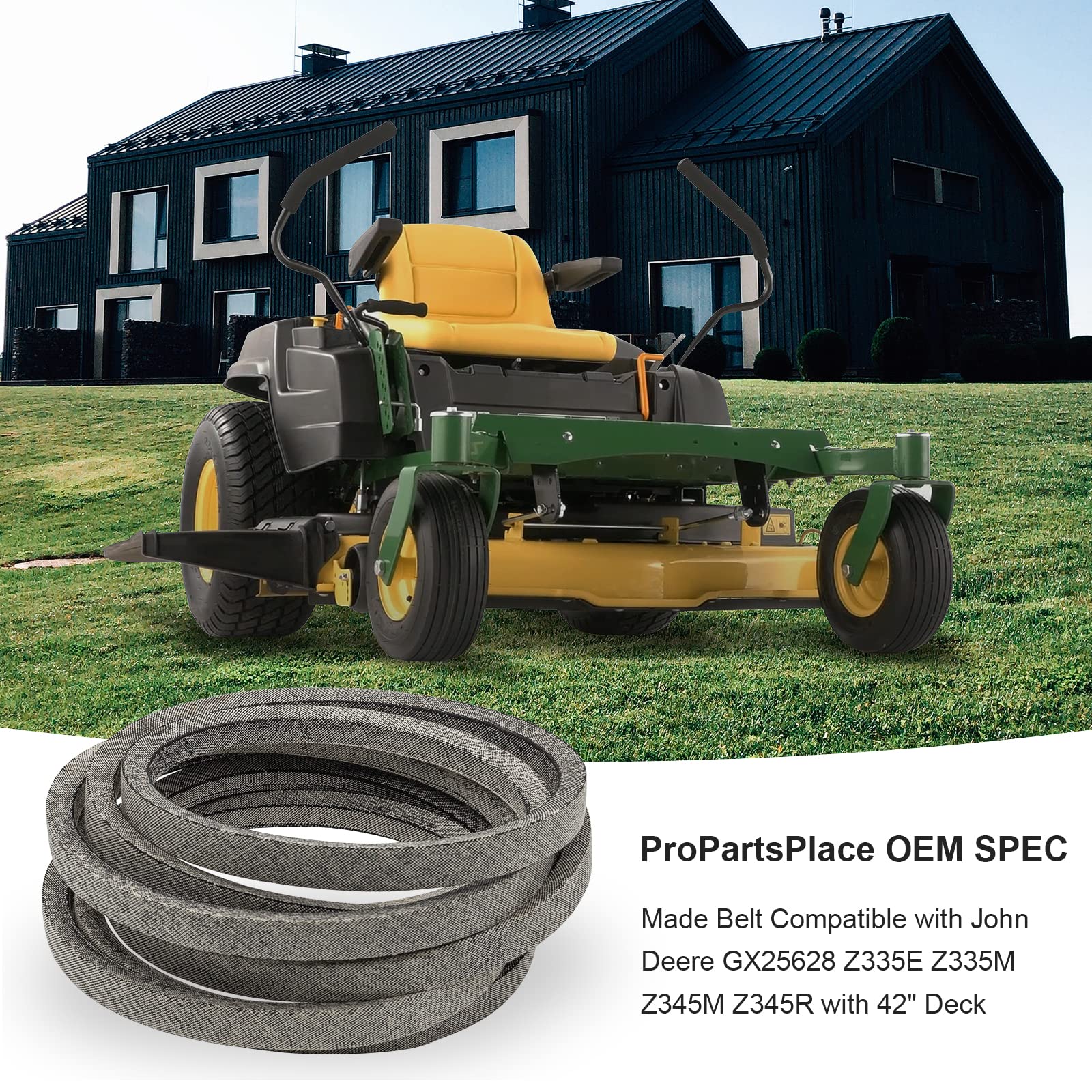 PPP durable outer-layer reinforcement reduces belt slipping under heavy loads.