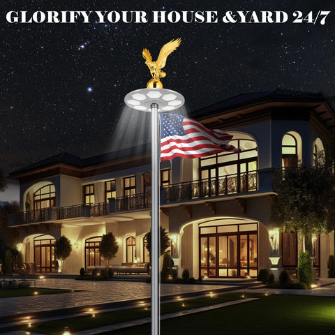 PPQ 50ft halyard rope for smooth, reliable flag raising