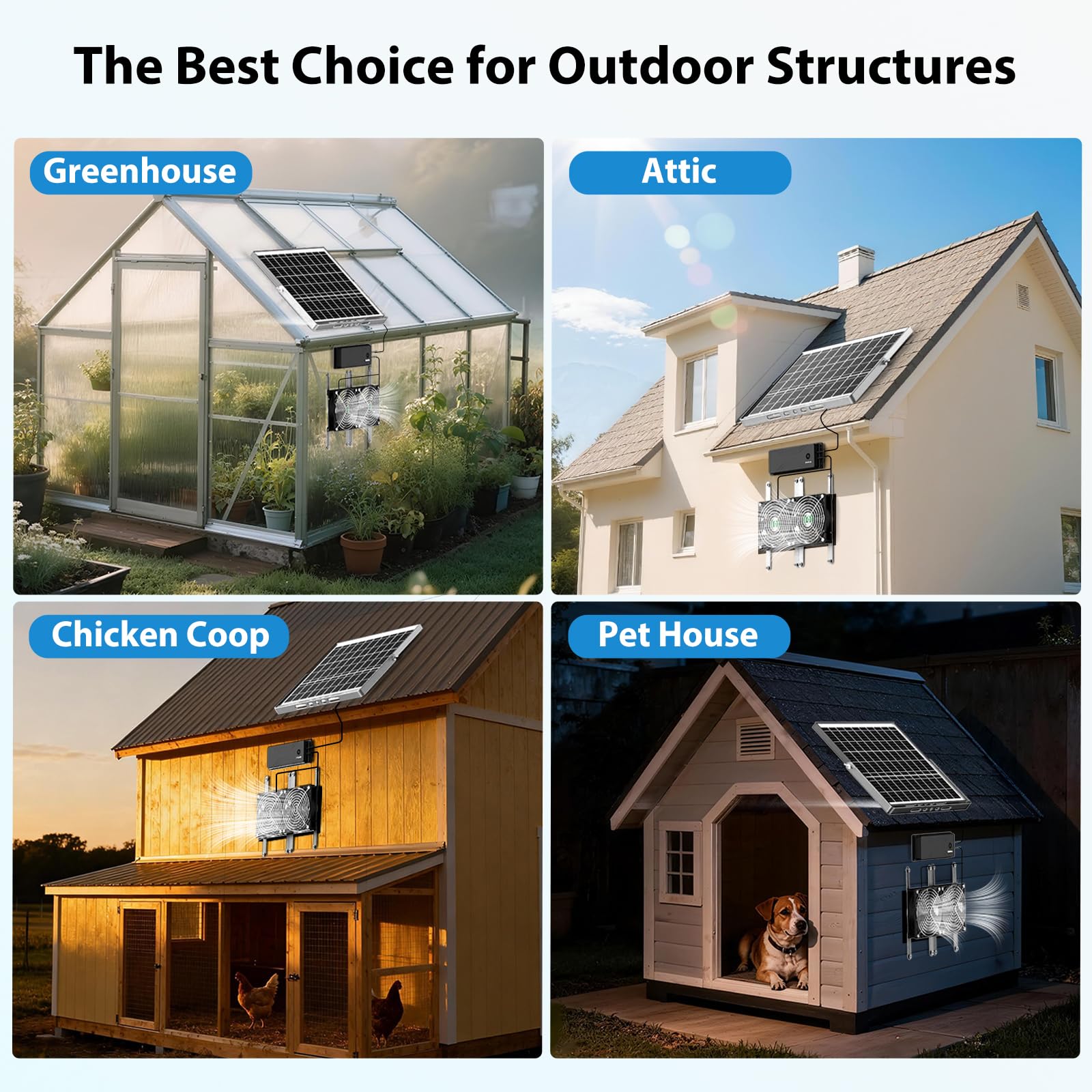 pqins weatherproof solar fan withstands rain and sun for outdoor use