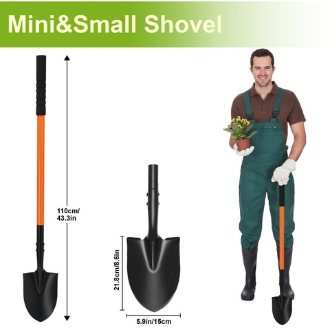 Pragmatist Small Shovel highlighting lightweight portable design for on the go outdoor tasks.