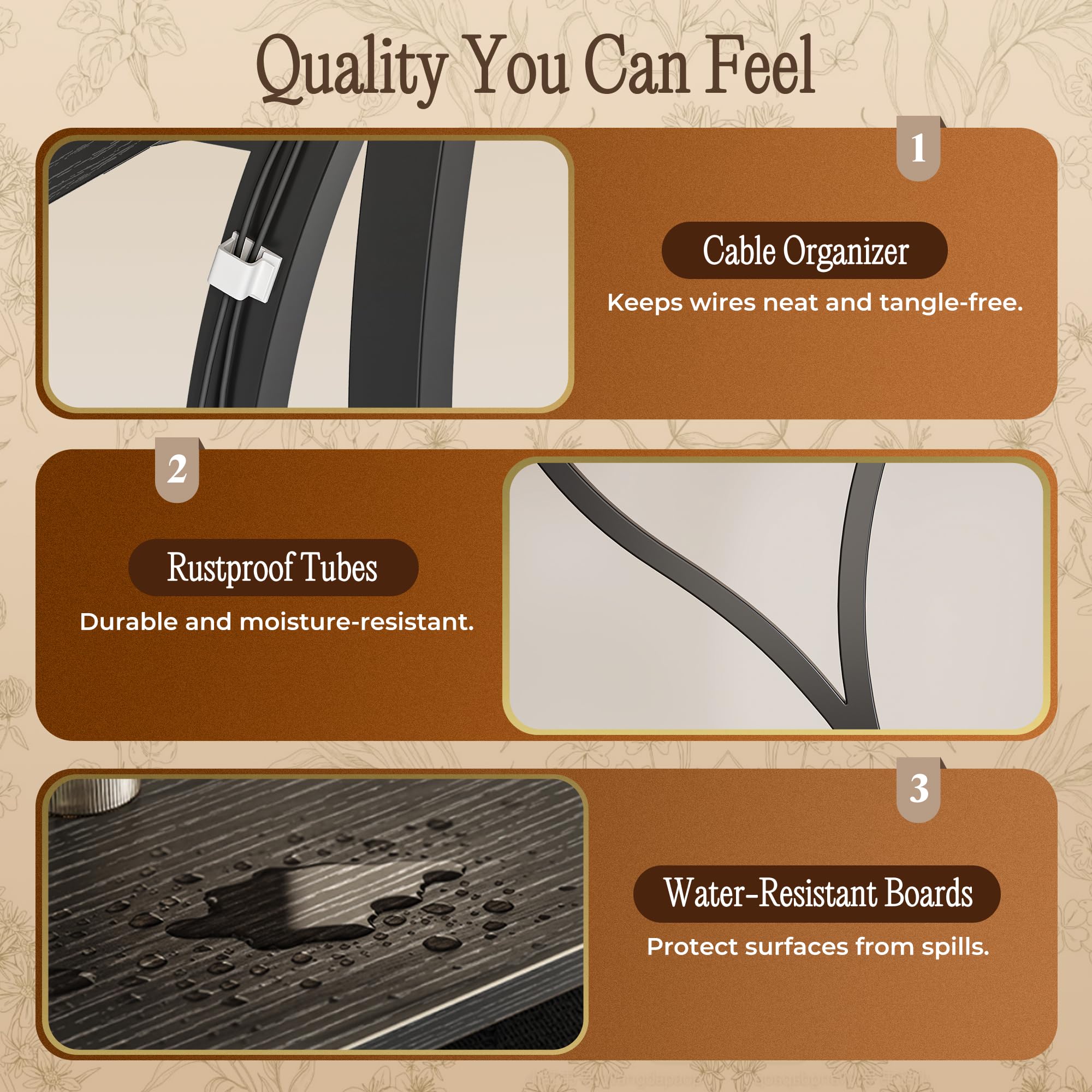 PRAISUN compact black finish fits any room.