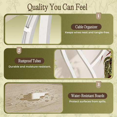 PRAISUN corner-space-saver-plant-rack optimizes living areas.
